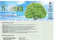 Desktop Screenshot of inceb2009.su.ac.th